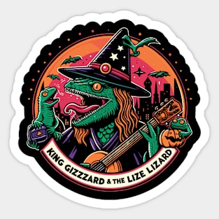 king gizzard and the lizard wizard Sticker